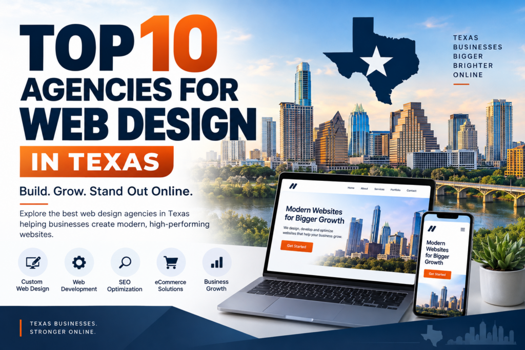 agency for web design Texas
